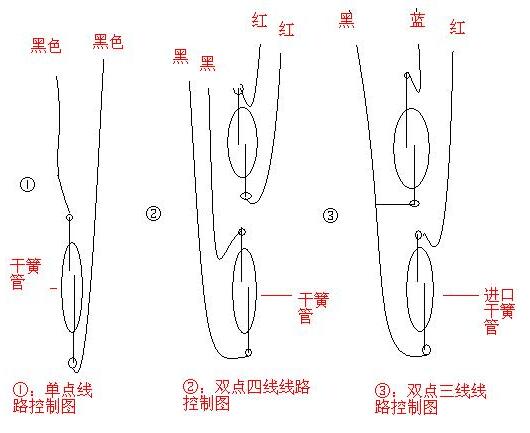 浮球液位开关接线图